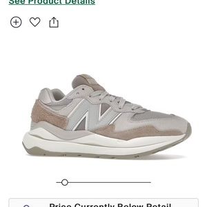 New balance 57/40 Moonbeam mindful grey